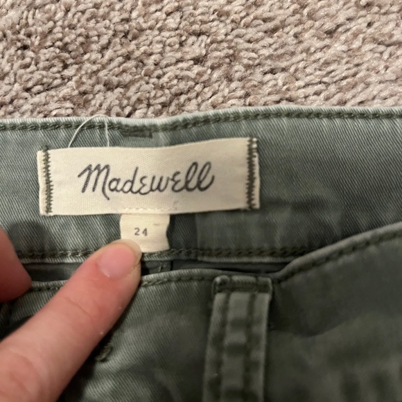 Madewell Army Green Pants - Picture 2 of 3